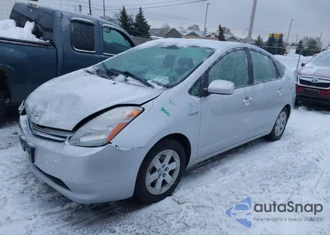 2008 Toyota Prius z USA, uszkodzony, nr VIN JTDKB20UX83350473